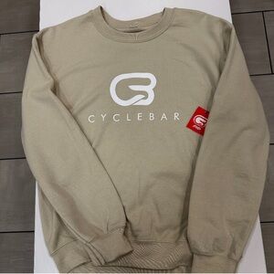 Cyclebar Tan Crewneck Sweatshirt